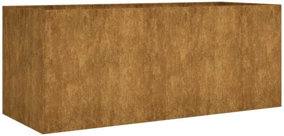 Aukštas sodo lovelis, 200x80x80cm, Corten plienas