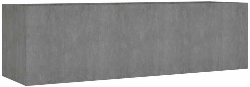 Aukštas sodo lovelis, 280x80x80cm, Corten plienas