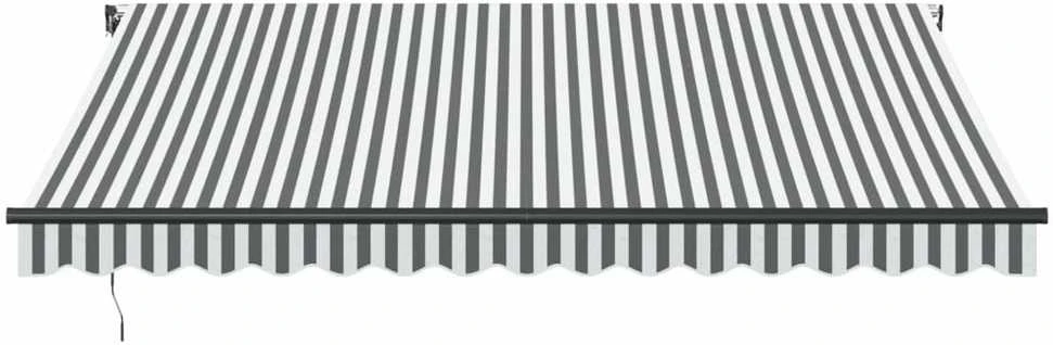 Automatinė ištraukiama markizė, antracito ir balta, 400x350cm