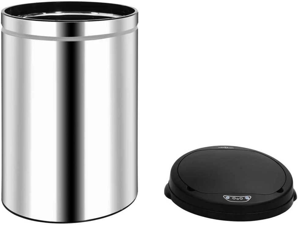 Automatinė šiukšliadėžė su jutikliu, nerūdijantis plienas, 30l