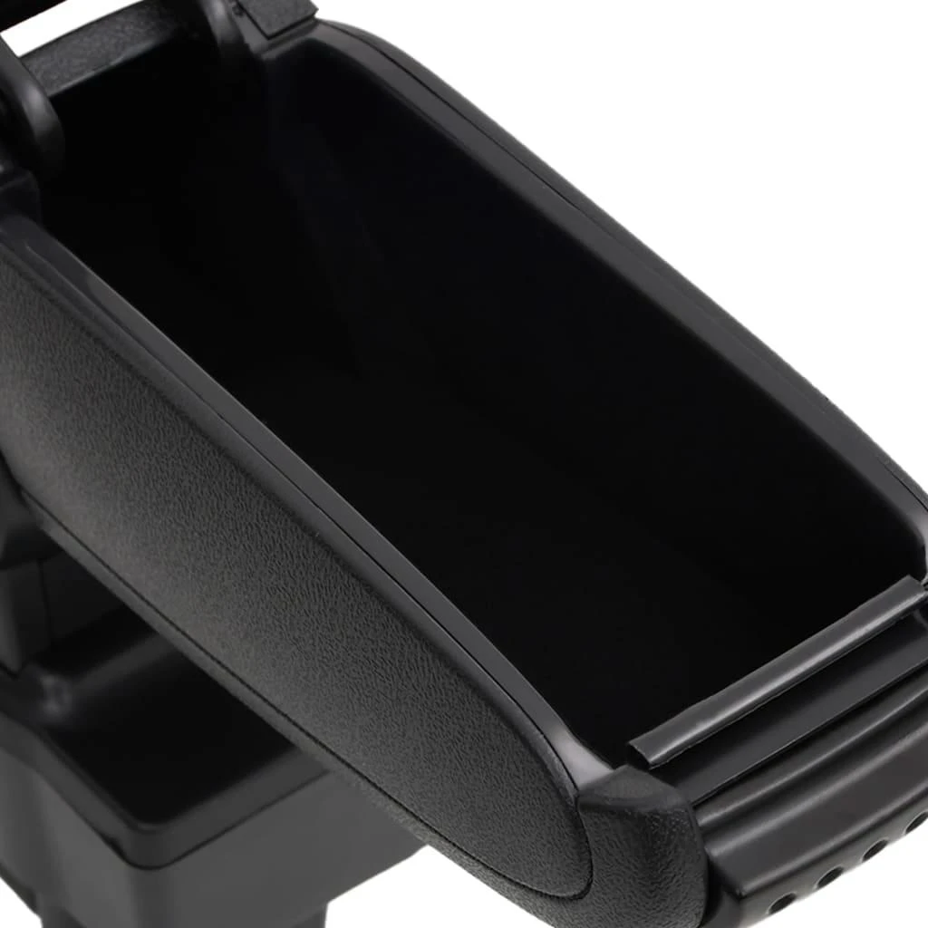 Automobilio porankis, juodos spalvos, 12x37x(31–48)cm, ABS