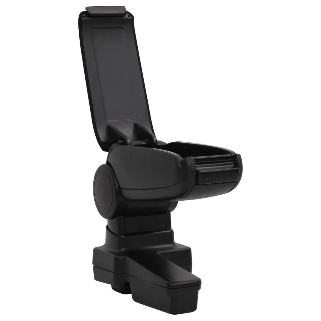 Automobilio porankis, juodos spalvos, 14,5x32x(27–46)cm, ABS