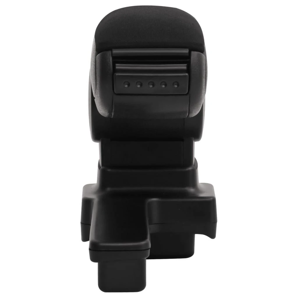 Automobilio porankis, juodos spalvos, 14,5x32x(27–46)cm, ABS