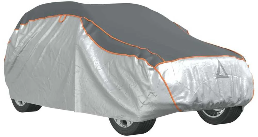 Automobilio uždangalas visureigiams, pilkas ir sidabrinis, L