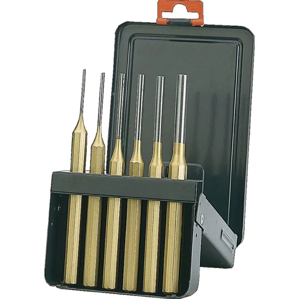 Bahco Išmušėjų rinkinys Ø 2 3 4 5 6 8 mm 150 mm 6 vnt