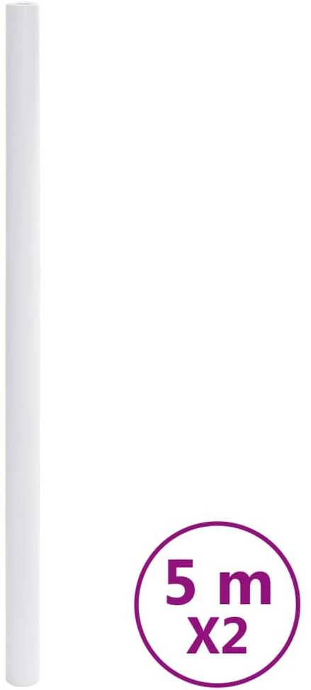 Baldų lipdukai, balti, 90x500cm, PVC, lipnūs, matiniai