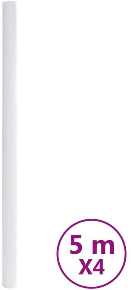 Baldų lipdukai, balti, 90x500cm, PVC, lipnūs, matiniai