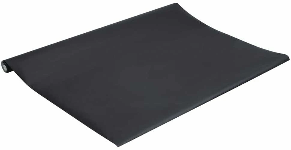 Baldų lipdukai, juodas, 90x500cm, PVC, lipnūs, matiniai