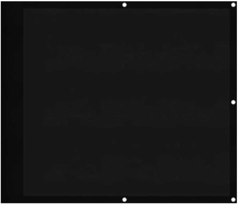 Balkono pertvara, juoda, 90x1000cm, 100% oksfordo poliesteris