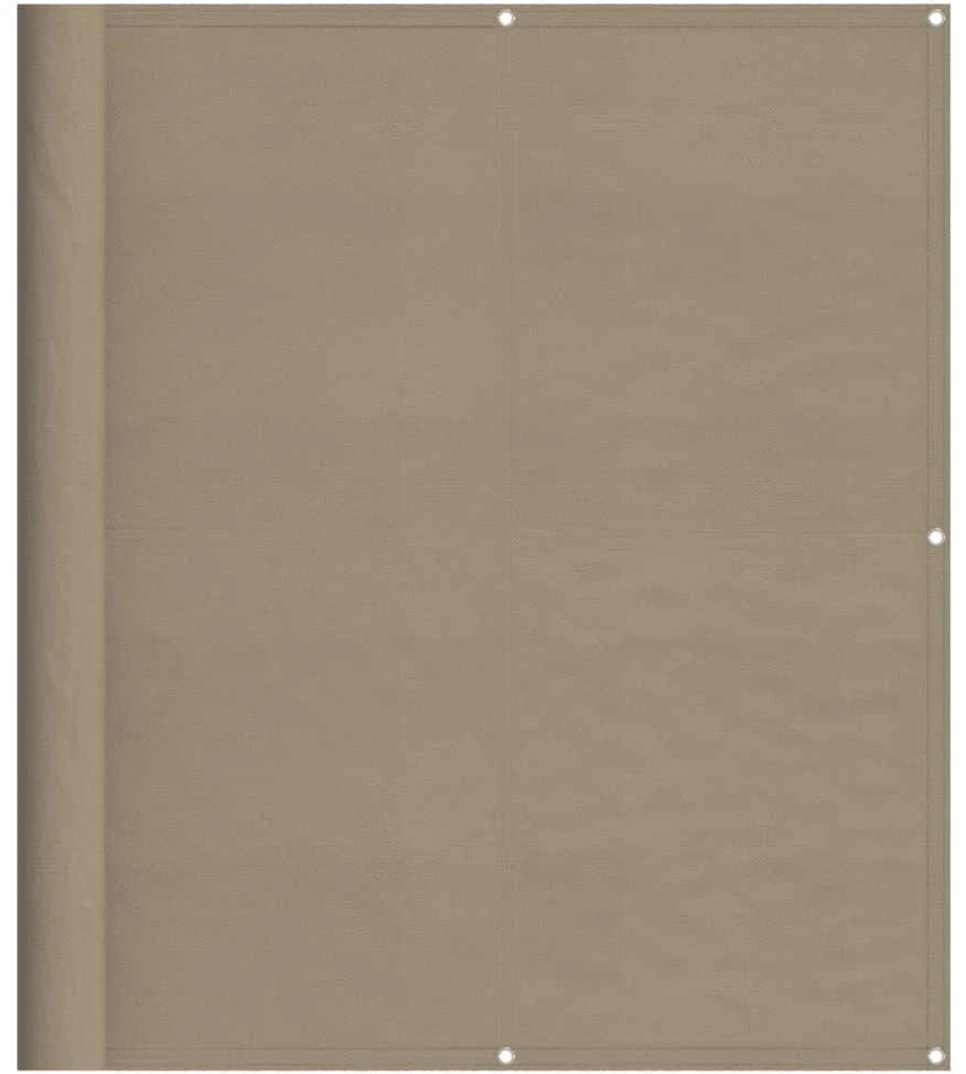 Balkono pertvara, taupe, 120x700cm, 100% oksfordo poliesteris