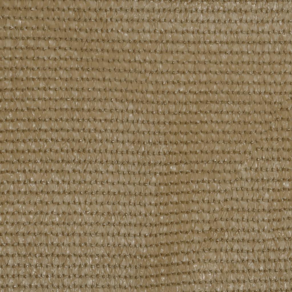 Balkono pertvara, taupe spalvos, 90x600cm, HDPE