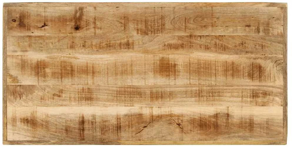 Baro stalas, 110x55x107cm, mango medienos masyvas ir geležis