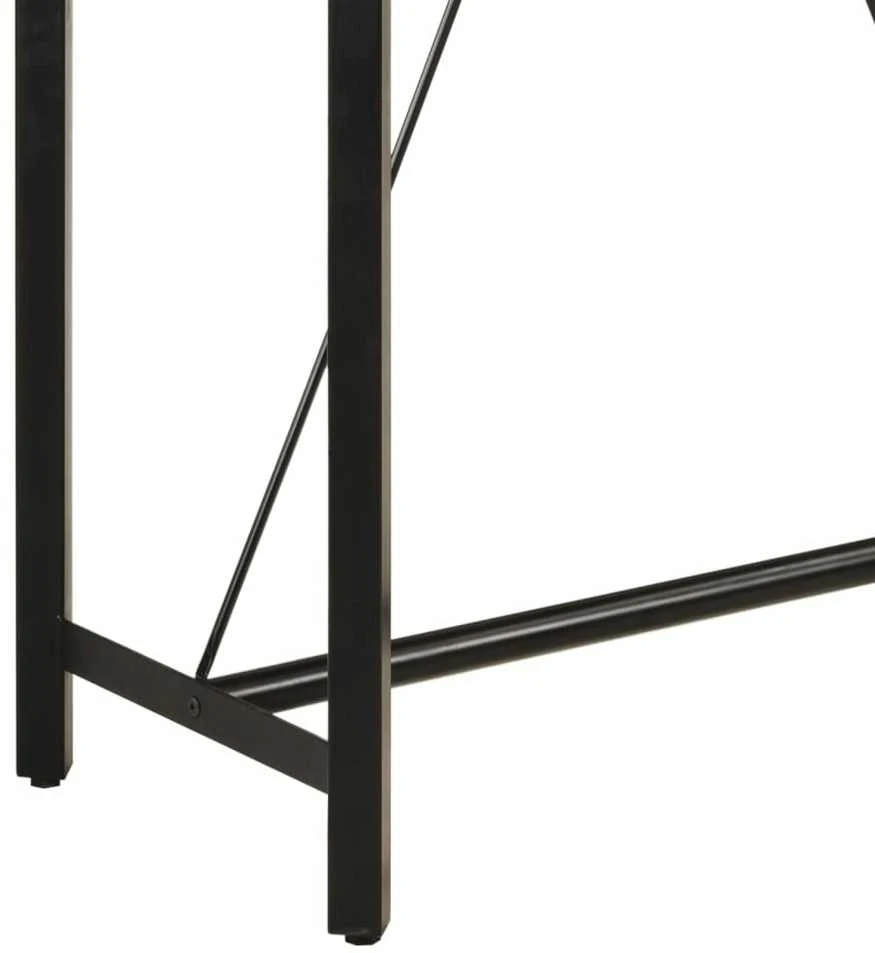 Baro stalas, 150x70x107cm, mango medienos masyvas ir geležis