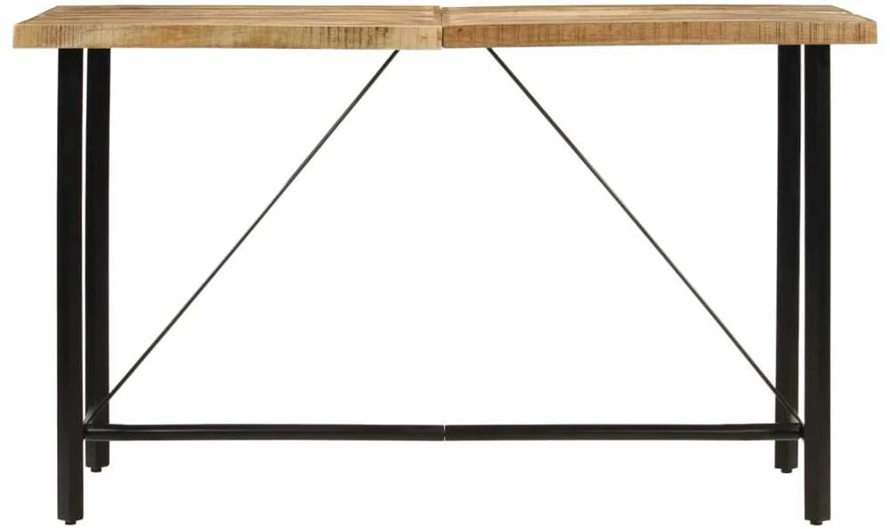 Baro stalas, 180x70x107cm, mango medienos masyvas ir geležis