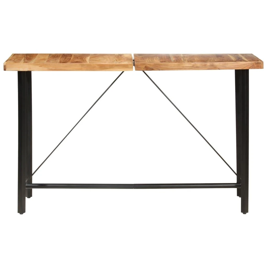 Baro stalas, akacijos mediena, 180x70x107 cm