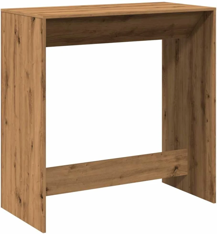 Baro stalas, artisano ąžuolo, 102x50x103,5cm, apdirbta mediena