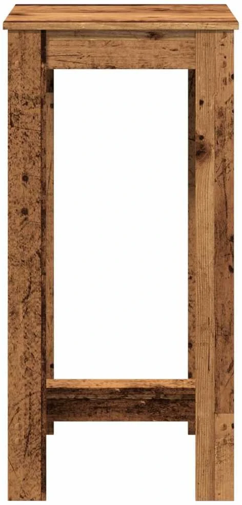 Baro stalas, medienos, 51x50x103,5cm, apdirbta mediena