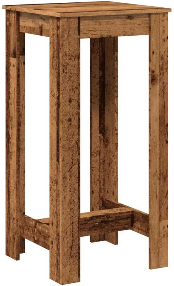 Baro stalas, medienos, 51x50x103,5cm, apdirbta mediena