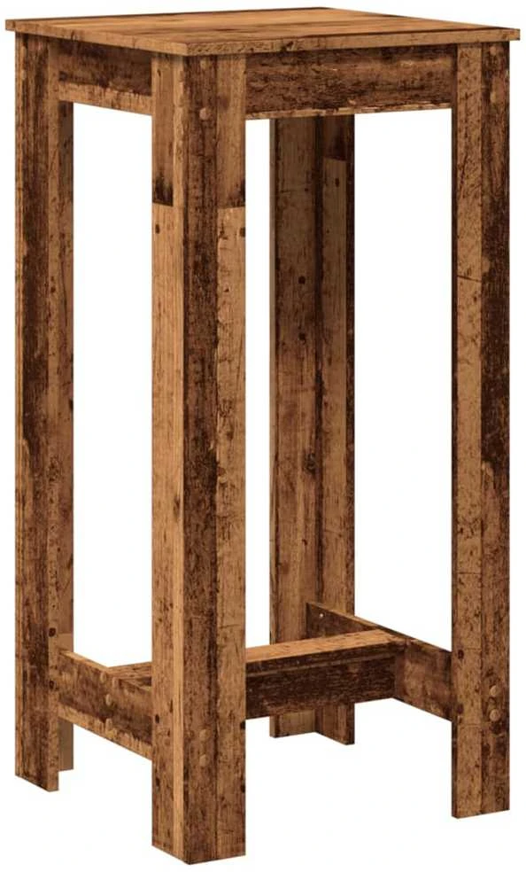 Baro stalas, medienos, 51x50x103,5cm, apdirbta mediena