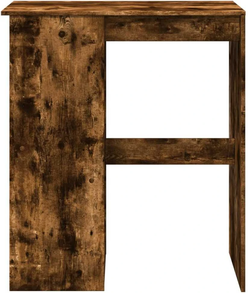 Baro stalas su laikikliais, dūminis, 90x47,5x103,5cm, mediena