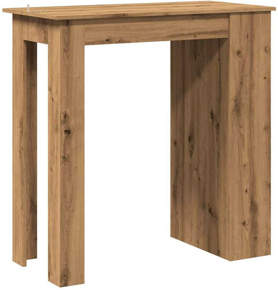 Baro stalas su lentyna, artisano, 102x50x103,5cm, mediena