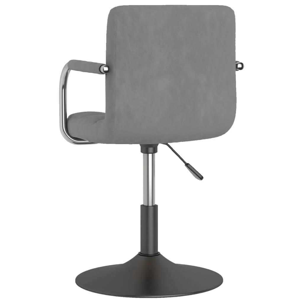 Baro taburetė, šviesiai pilkos spalvos, aksomas