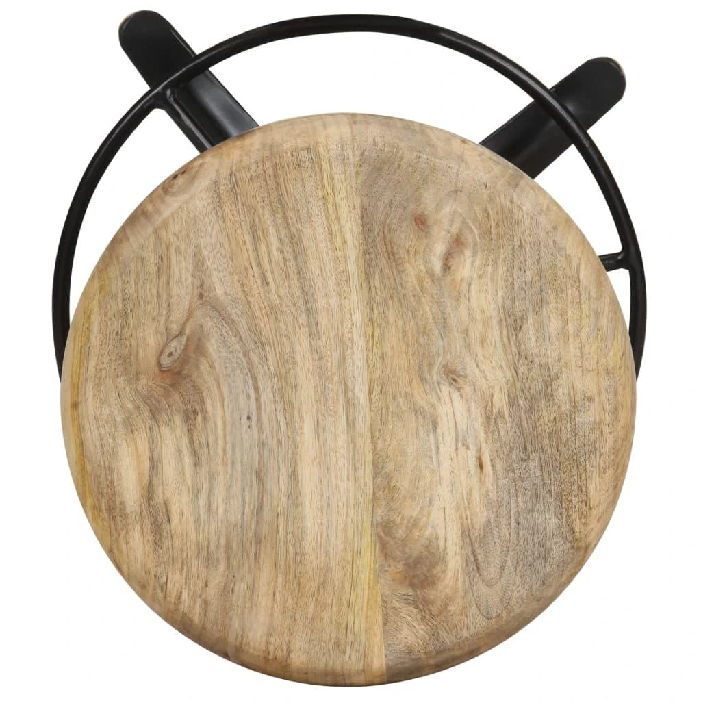 Baro taburetės, 2vnt., 52cm, mango medienos masyvas