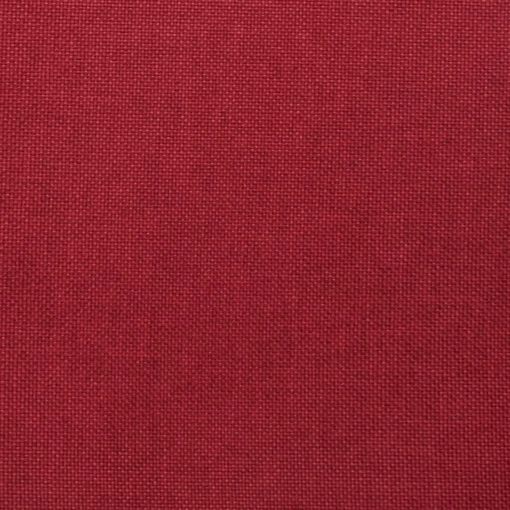 Baro taburetės, 2vnt., raudonojo vyno spalvos, audinys