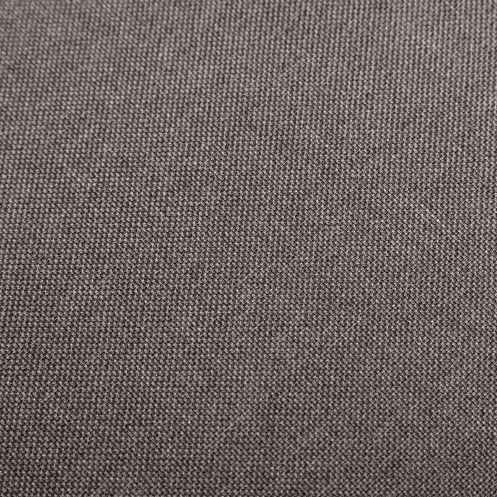 Baro taburetės, 2vnt., šviesiai pilkos spalvos, audinys