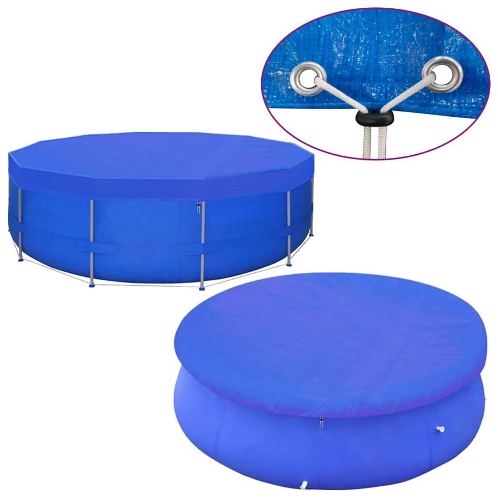 Baseino uždangalai, 2vnt., 460cm, PE, 90g/m², apskriti