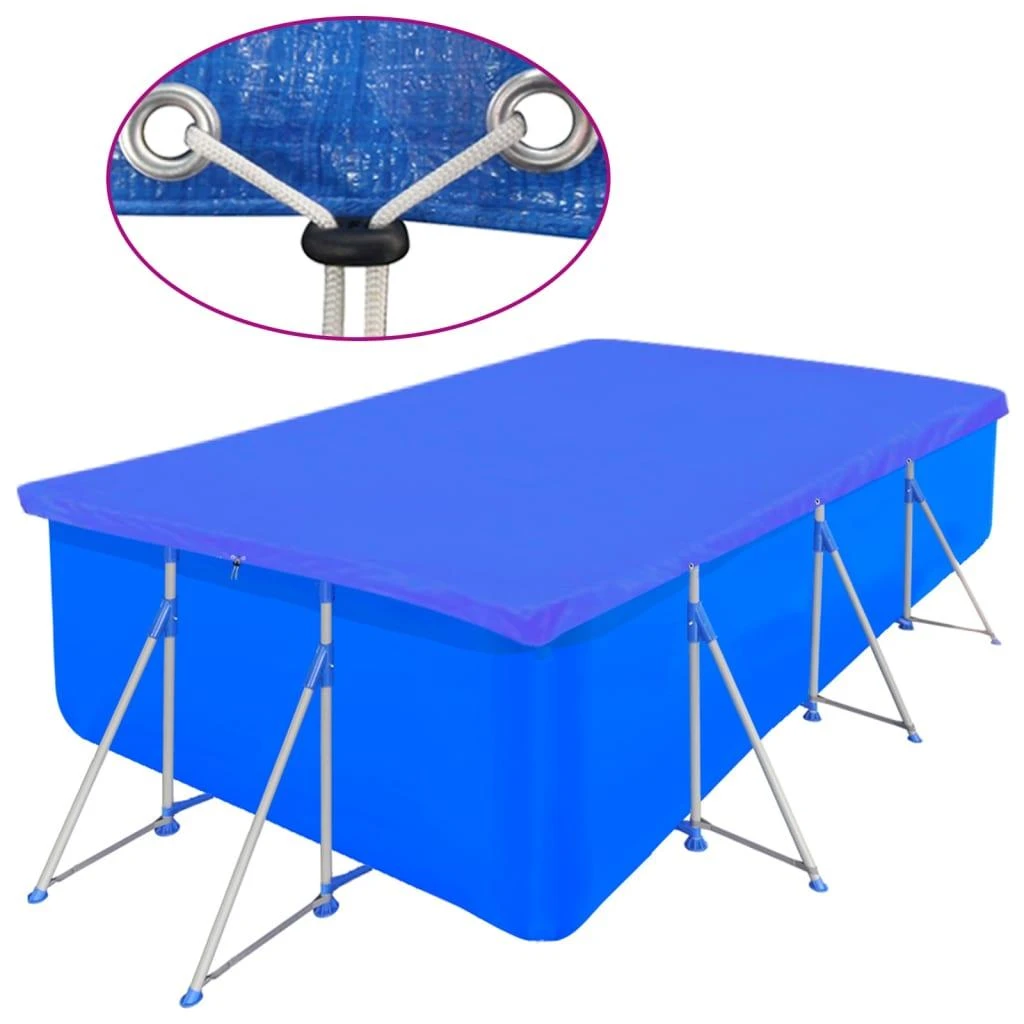 Baseino uždangalai, 2vnt., 540x270cm, PE, 90g/m², stačiakampiai