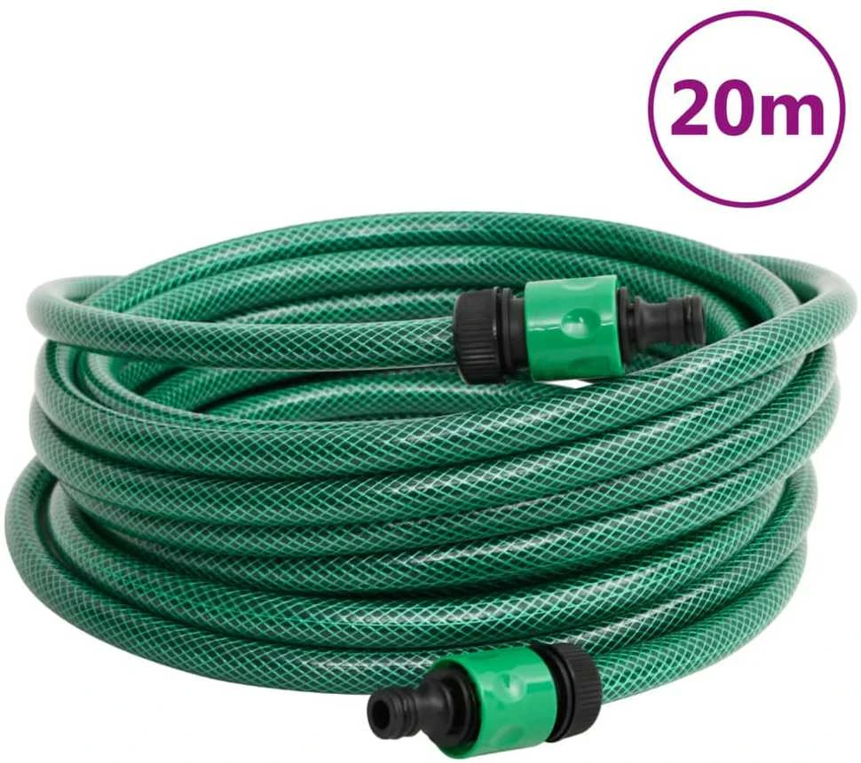 Baseino žarna, žalios spalvos, 20m, PVC