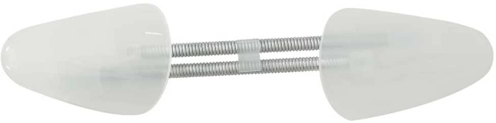 Batų kurpaliai, 5 poros, baltos spalvos, plastikas, EU 38–44