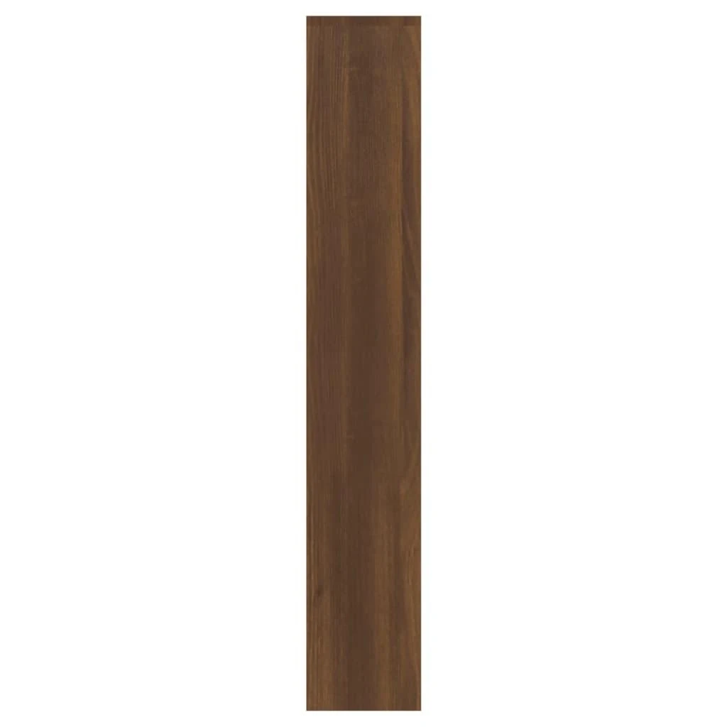 Batų spintelė su veidrodžiu, 3 aukštų, ruda, 63x17x102,5cm