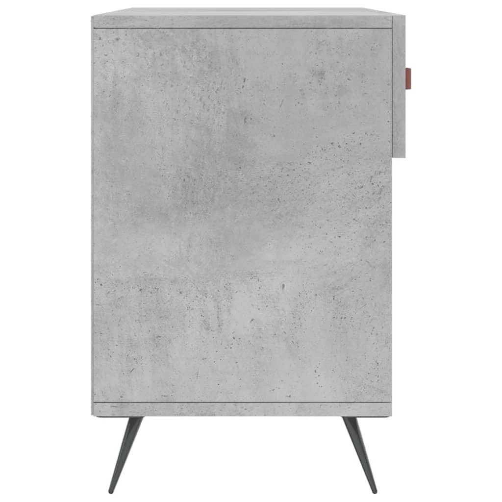 Batų suoliukas, betono pilkas, 102x35x55cm, apdirbta mediena