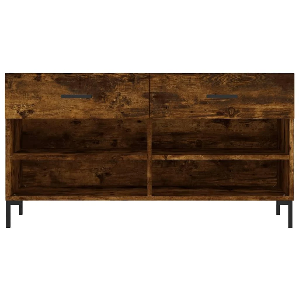 Batų suoliukas, dūminio ąžuolo, 102x35x55cm, apdirbta mediena