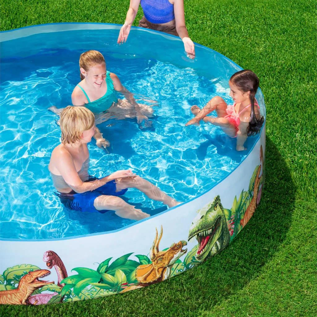 BESTWAY baseinas Dinosaur Fill'N Fun 2,44mx A46cm, 55001