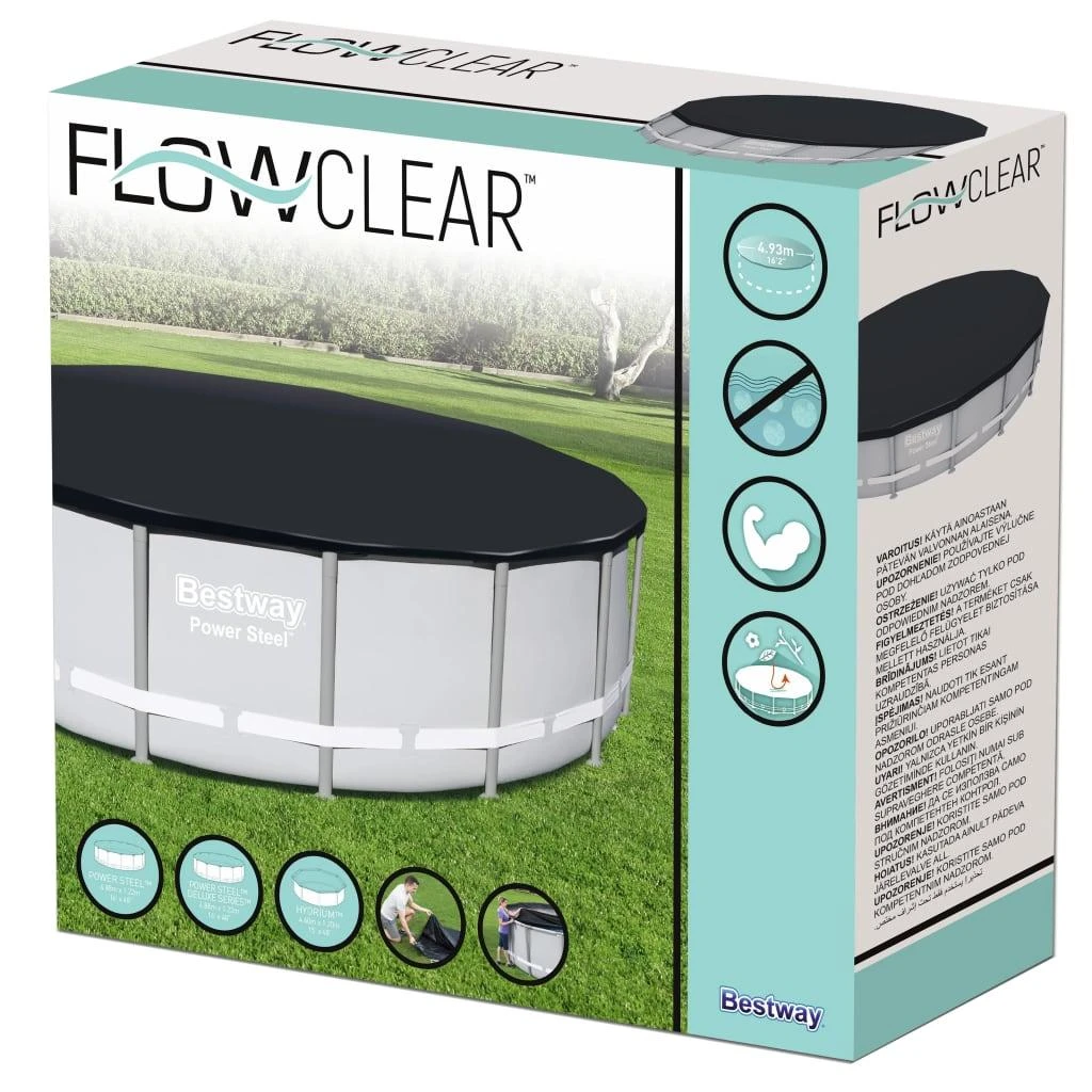 Bestway Baseino uždangalas Flowclear, 488cm
