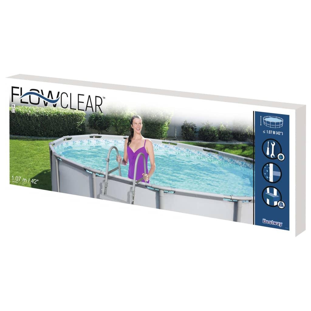 Bestway Flowclear Baseino kopetėlės, 107cm, 4 laipteliai