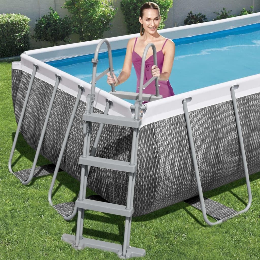 Bestway Flowclear Baseino kopetėlės, 107cm, 4 laipteliai