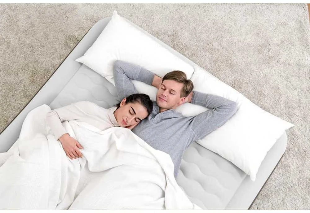 Bestway Fortech Pripučiamas čiužinys su įmontuota pompa, 203x152x46cm