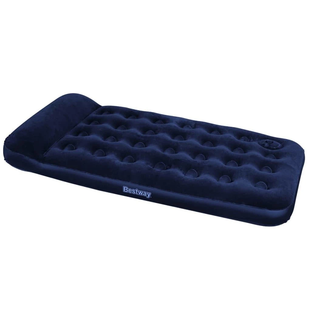 Bestway Pripučiamas vienvietis čiužinys su įmontuota kojine pompa ir pagalve 185x99x28cm 67224