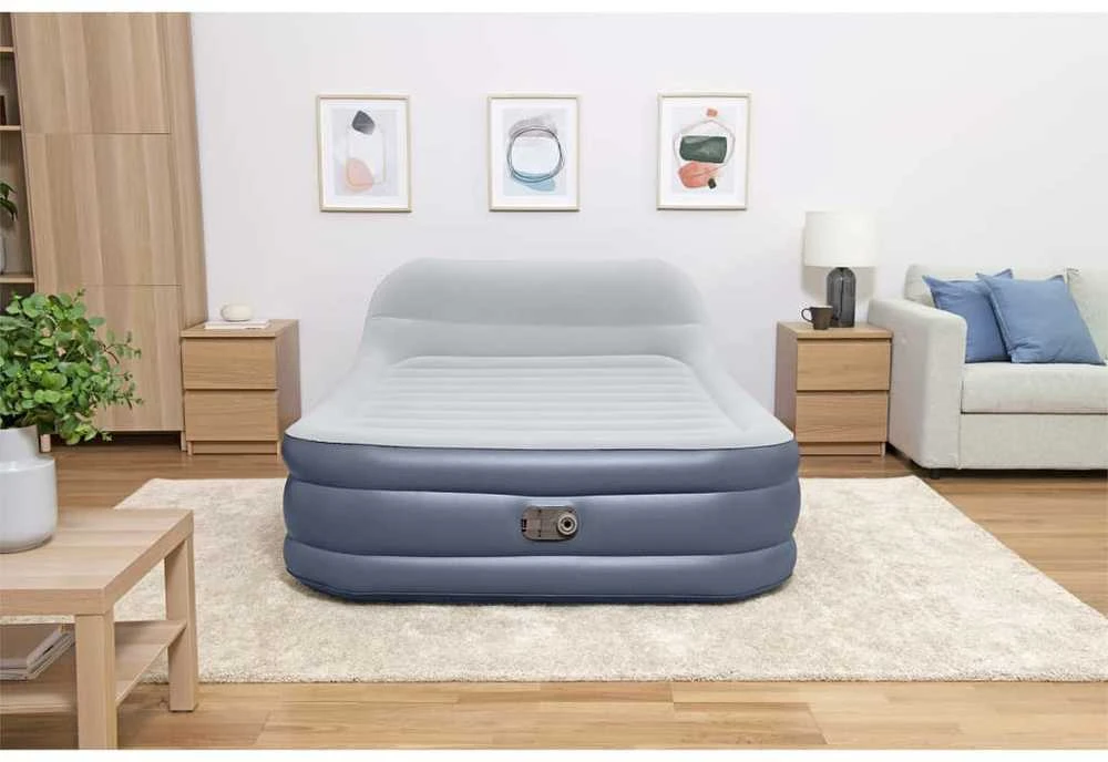 Bestway Pripučiama lova su įmontuota pompa, 226x152x84cm