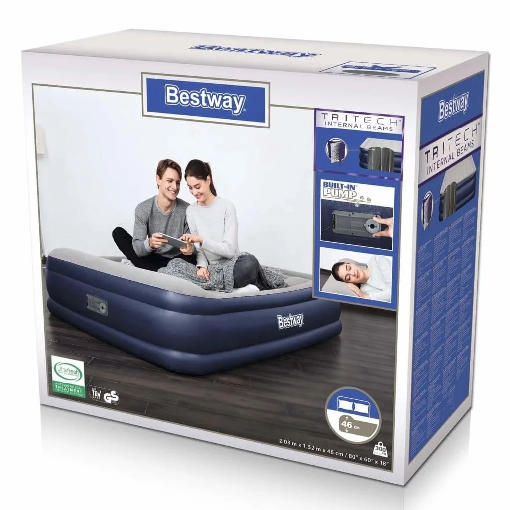 Bestway Pripučiama lova Tritech, 203x152x46cm, dvivietė