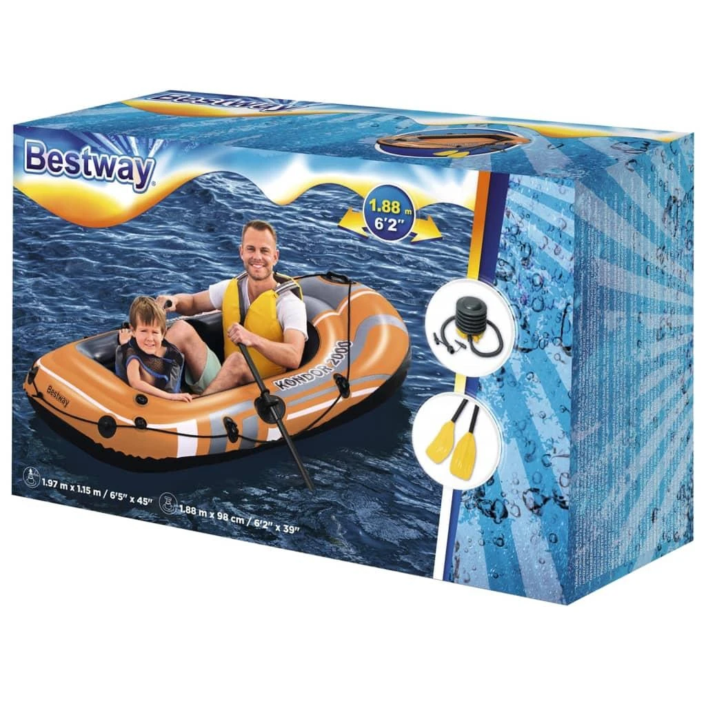 Bestway 61062 pripučiama valtis Kelionėms / poilsiui