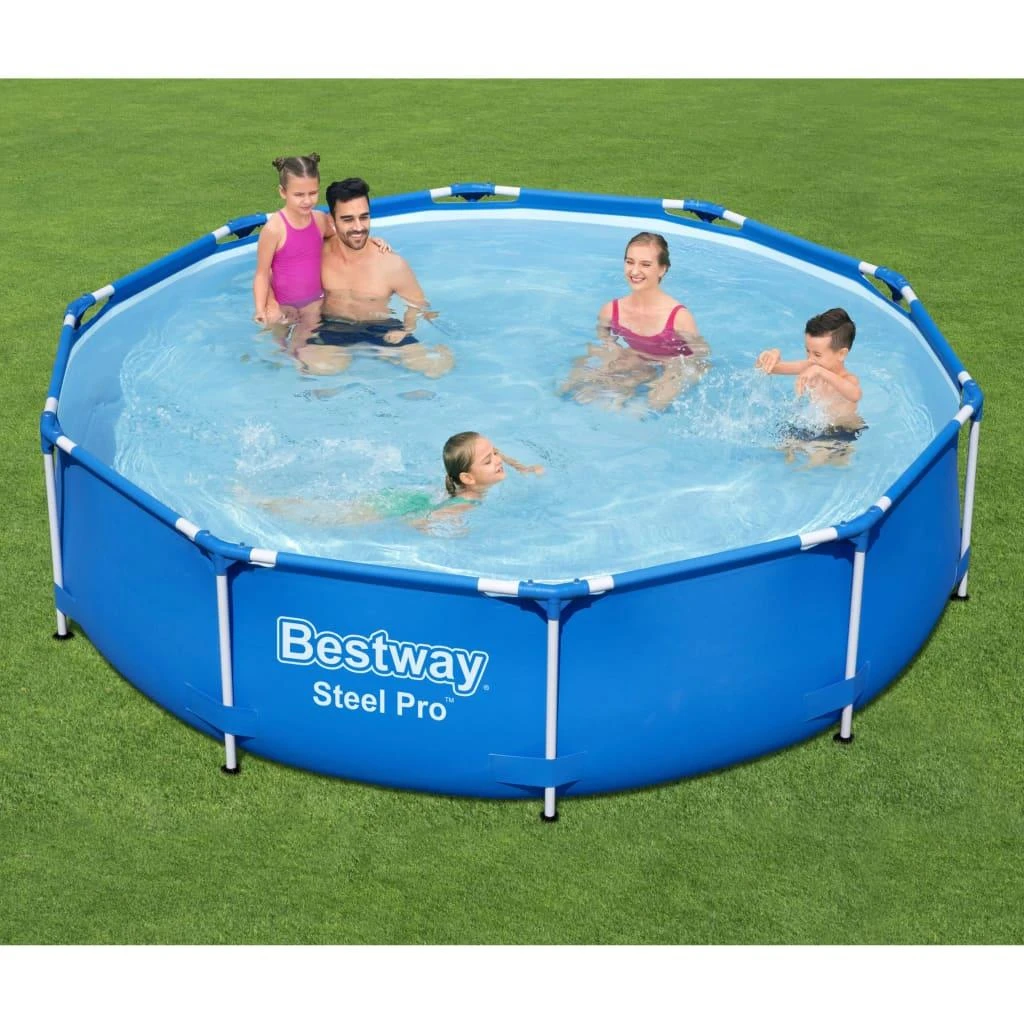 Karkasinis baseinas su siurbliu Bestway Steel Pro  56679 305x76cm
