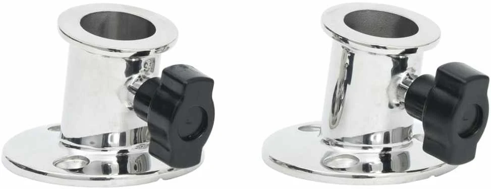 Bimini viršaus stogelio pagrindai 26mm stulpams, 2vnt., plienas