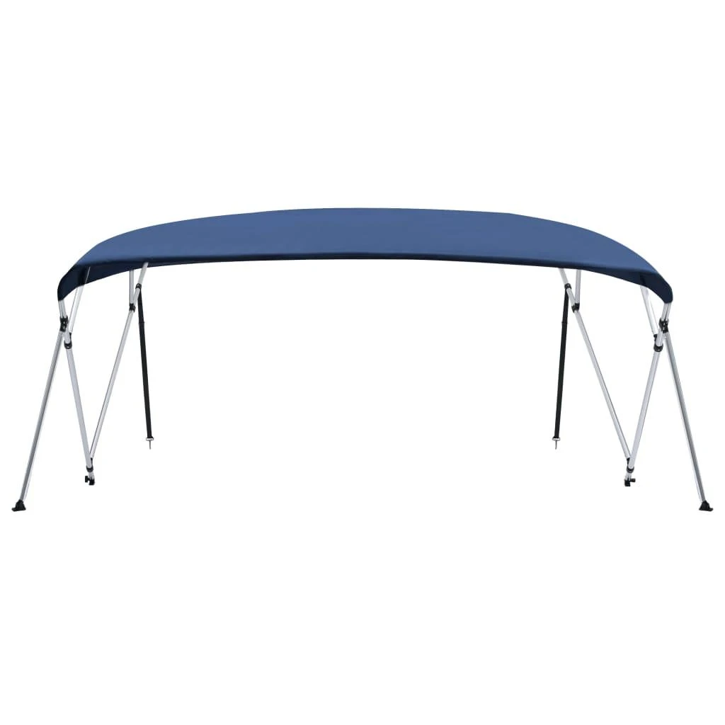 Bimini viršaus stogelis, mėlynas, 243x(230-244)x137cm, 4 lankai