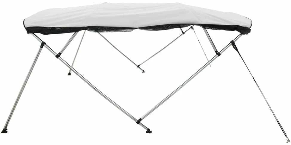 Bimini viršaus stogelis su sienomis, 243x(170-182)x137cm