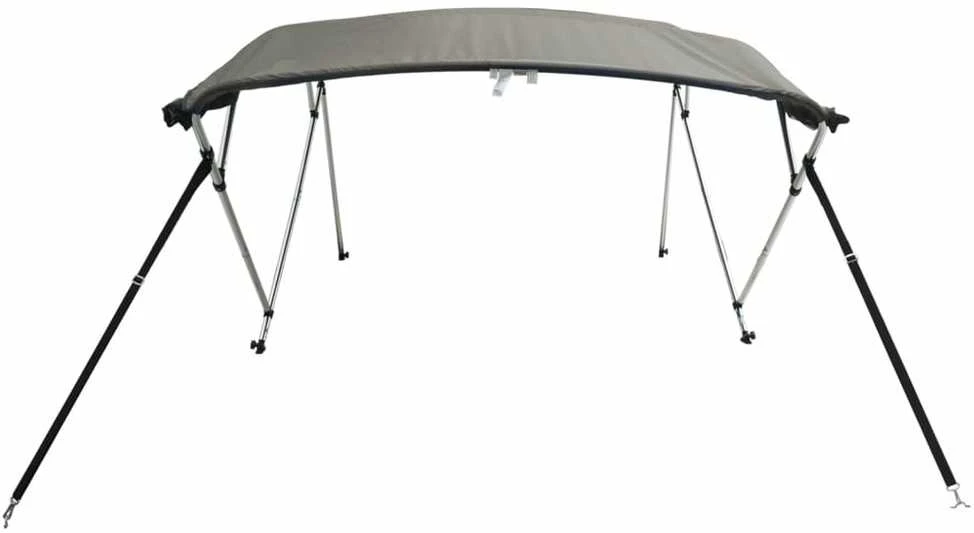 Bimini viršaus stogelis su sienomis, 243x(170-182)x137cm